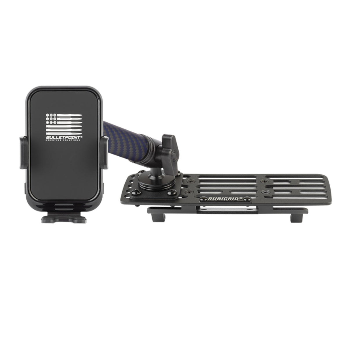 RubiGrid® 2013-2018 RAM Truck &amp; 2019+ RAM 1500 Classic Phone Holder Multi-Device Dash Mount