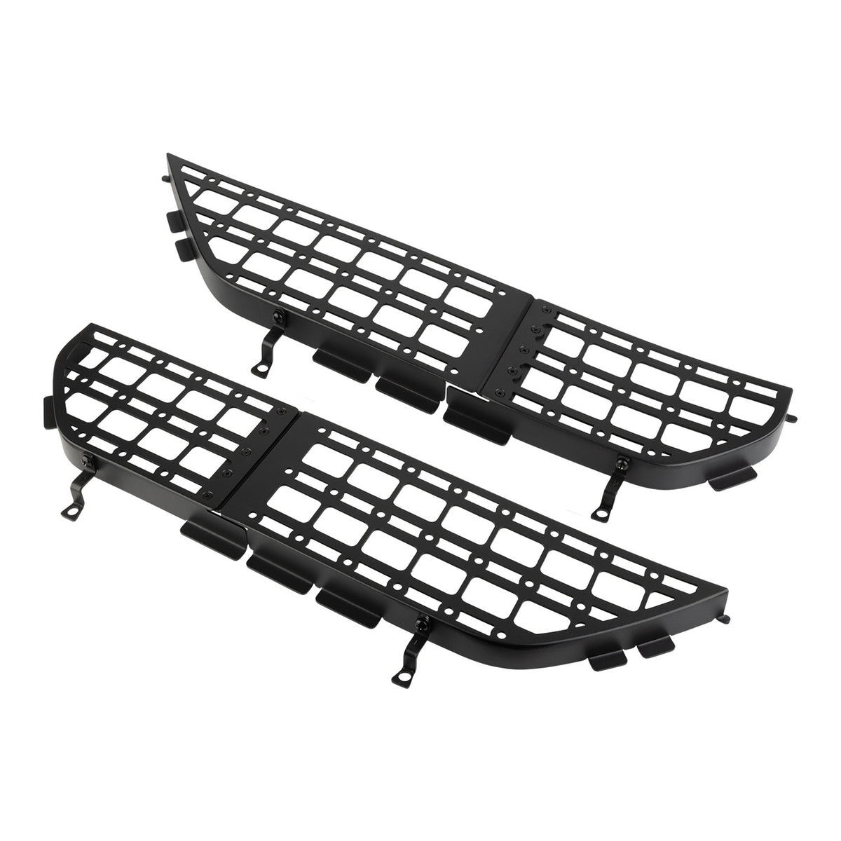 Low-Profile Front Door Pocket MOLLE Panel Replacement for 2018+ Jeep Wrangler & Gladiator (Pair)