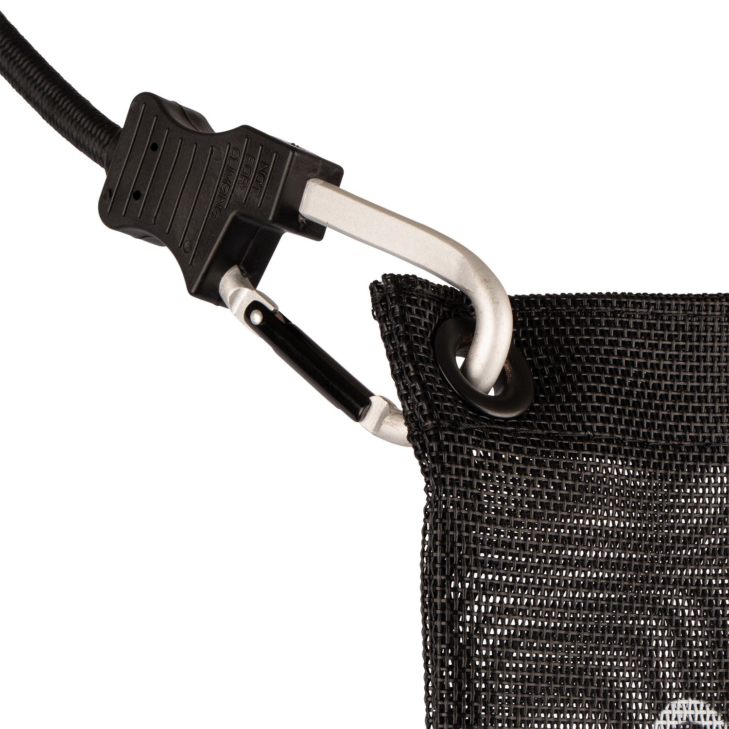 Bulletpoint Spare Tire Hanging Mesh Bag with Dual Carabiner Bungee Cord