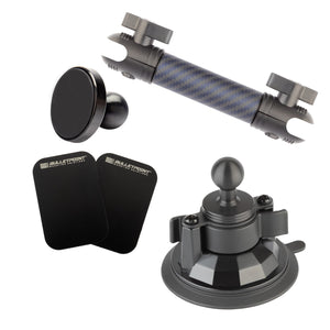 Suction Cup Mount 3.4" Diameter with Integrated 20mm Mounting Ball