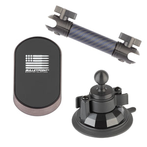 Suction Cup Mount 3.4" Diameter with Integrated 20mm Mounting Ball