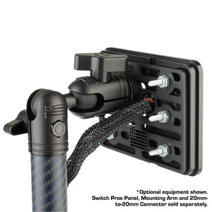 Switch Pros RCR-FORCE 12 Switch Panel Mount with 20mm Connector Nubby Edition