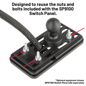 Switch Pros SP9100 Switch Panel Mount with 20mm Ball