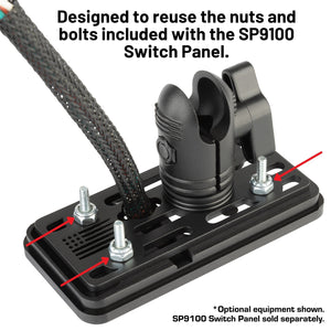 Switch Pros SP9100 Switch Panel Mount with 20mm Connector Nubby Edition