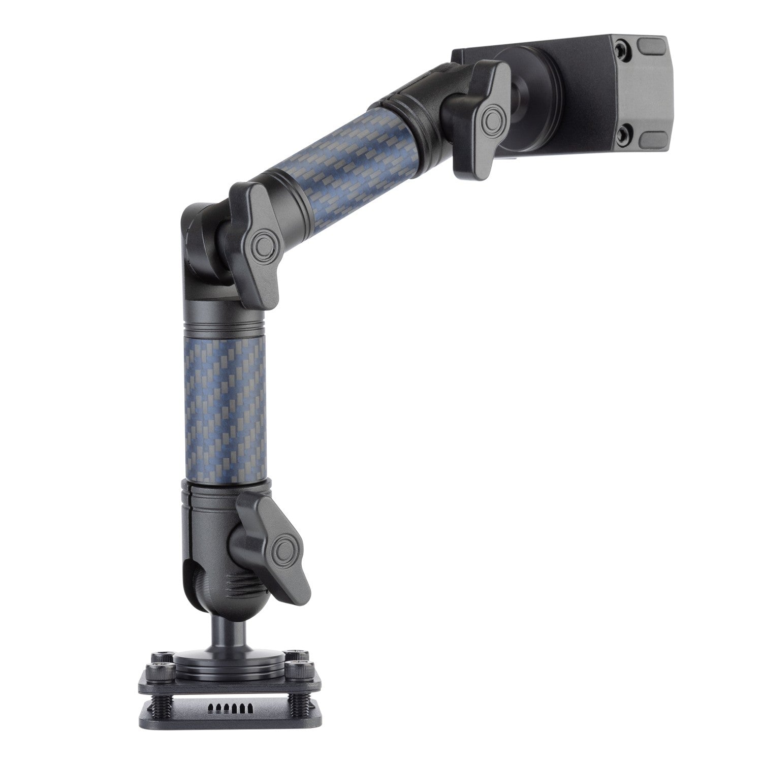 Universal Phone Holder with Articulating Mounting Arm + AMPS Mounting Plate