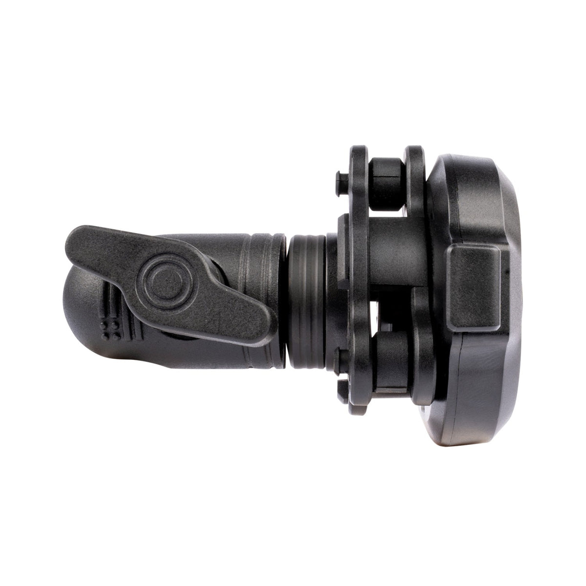 Turret360 Quick-Release Anti-Vibration Case Adapter Mount with 20mm Connector End Nubby Edition