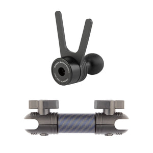 Snow Plow Controller Holder with 20mm Ball Mount for Western Plow, Fisher, SnowEx, Blizzard