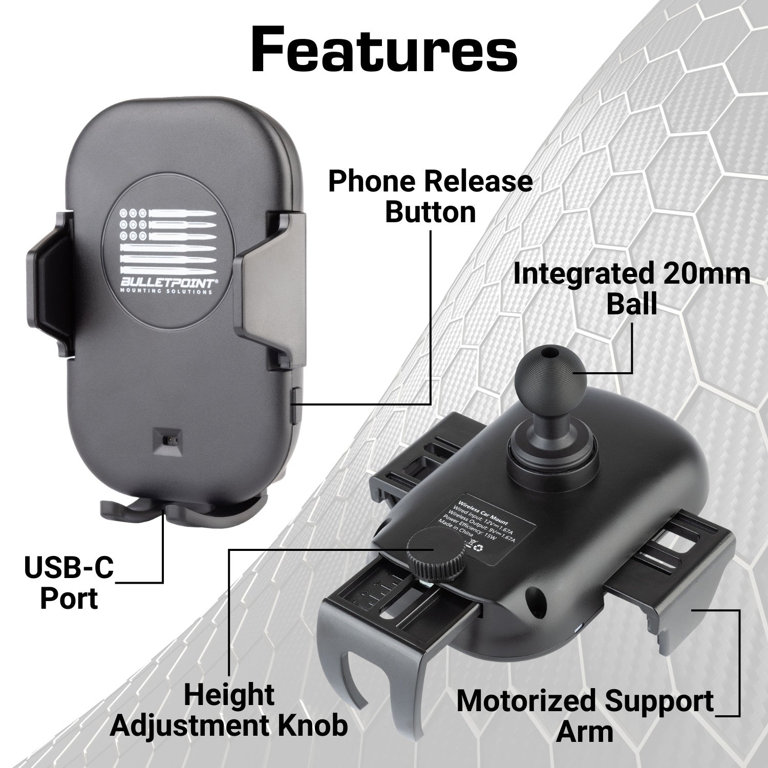 cigarette charger phone holder Just Wireless Magnetic Charging for MagSafe Car Mount Steady Hold on Rough Roads Wireless Car Charger + Auto