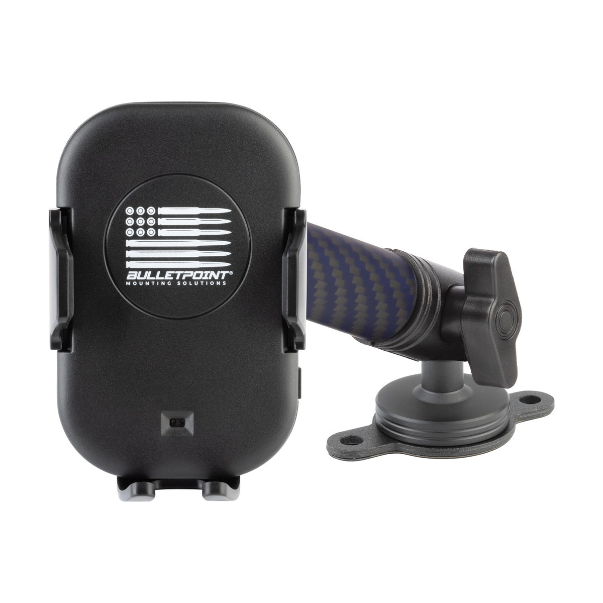 2-Hole AMPS Ball + 4cm Mounting Arm + Device Holder Kit for RubiGrid® Dash Mounts