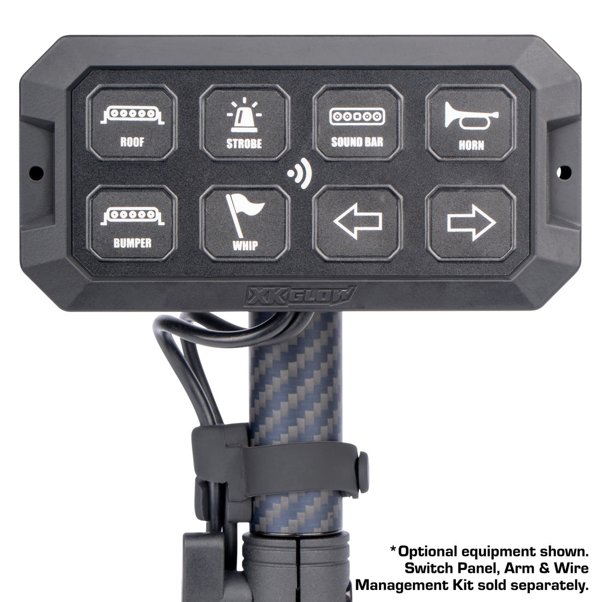 XKGlow XKcommand Off Road Switch Panel Mount with 20mm Ball