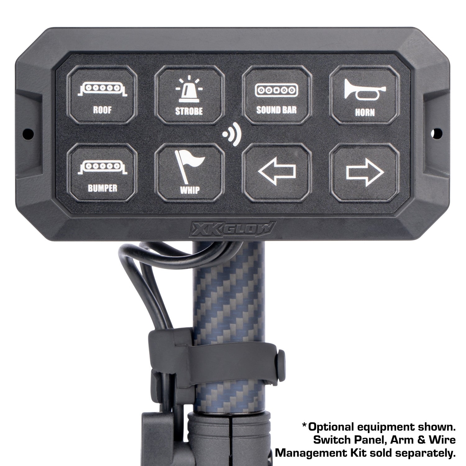 XKGlow XKcommand Off Road Switch Panel Mount with 20mm Ball