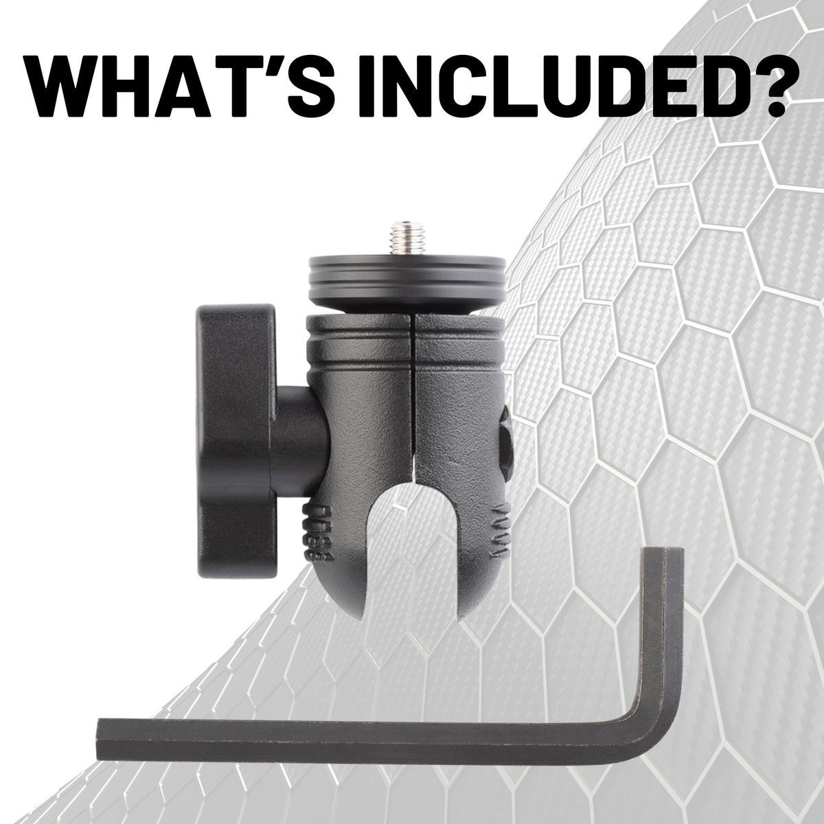 Yaesu Compatible Aluminum Display Adapter with Integrated 20mm Connector End