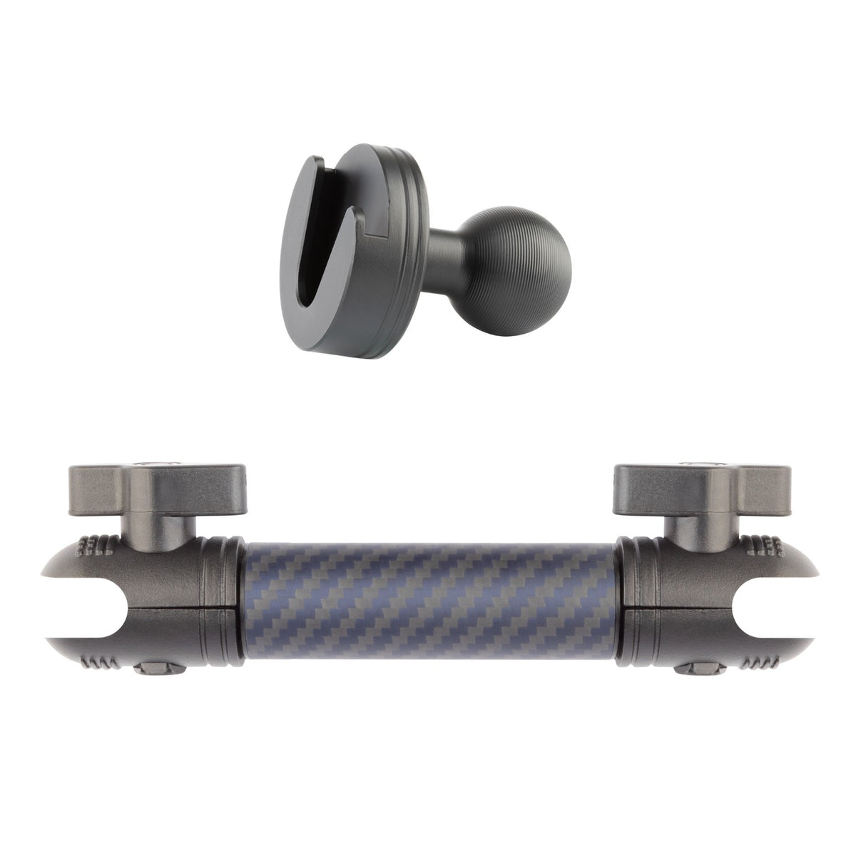 Aluminum CB Radio Holder with 20mm Ball Mount