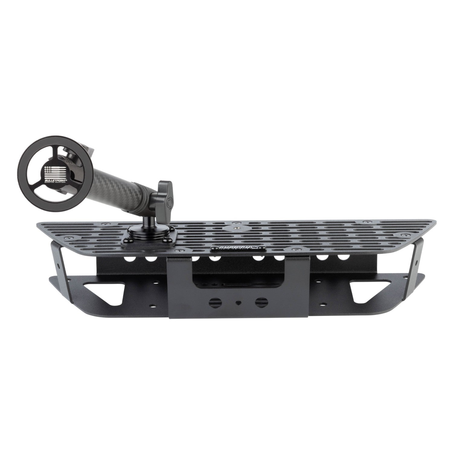 RubiGrid® GMC Sierra + Chevrolet Silverado Dash Mount with Black Arms