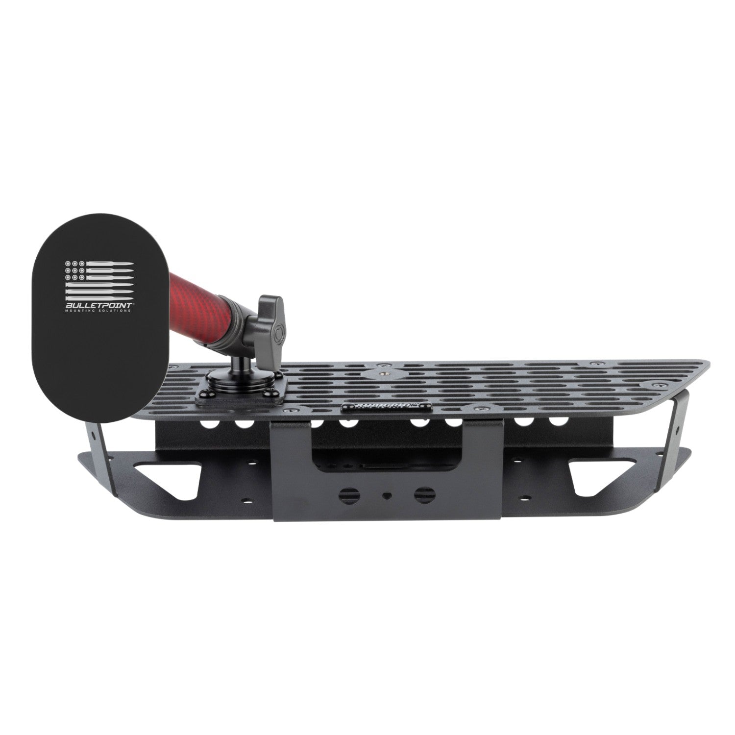 RubiGrid® GMC Sierra + Chevrolet Silverado Dash Mount with Red Arms