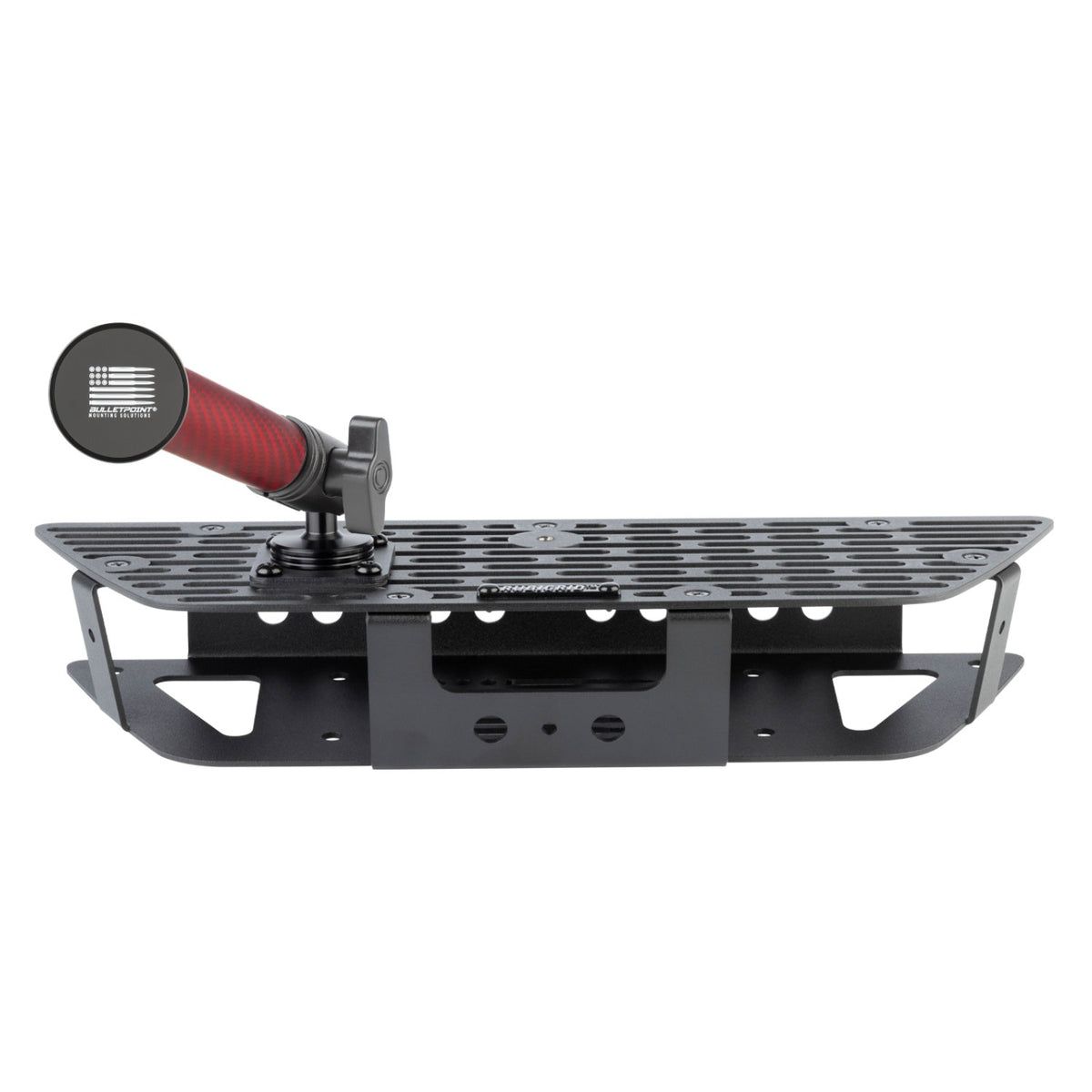 RubiGrid® GMC Sierra + Chevrolet Silverado Dash Mount with Red Arms