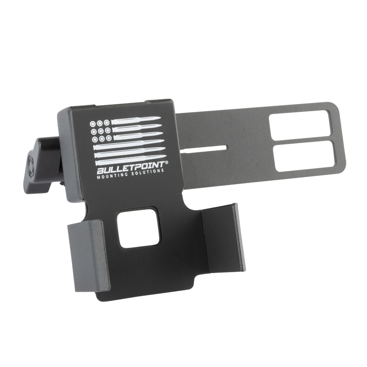 Handheld Radio + Mic Combo Holder with 20mm Connector End Nubby Edition