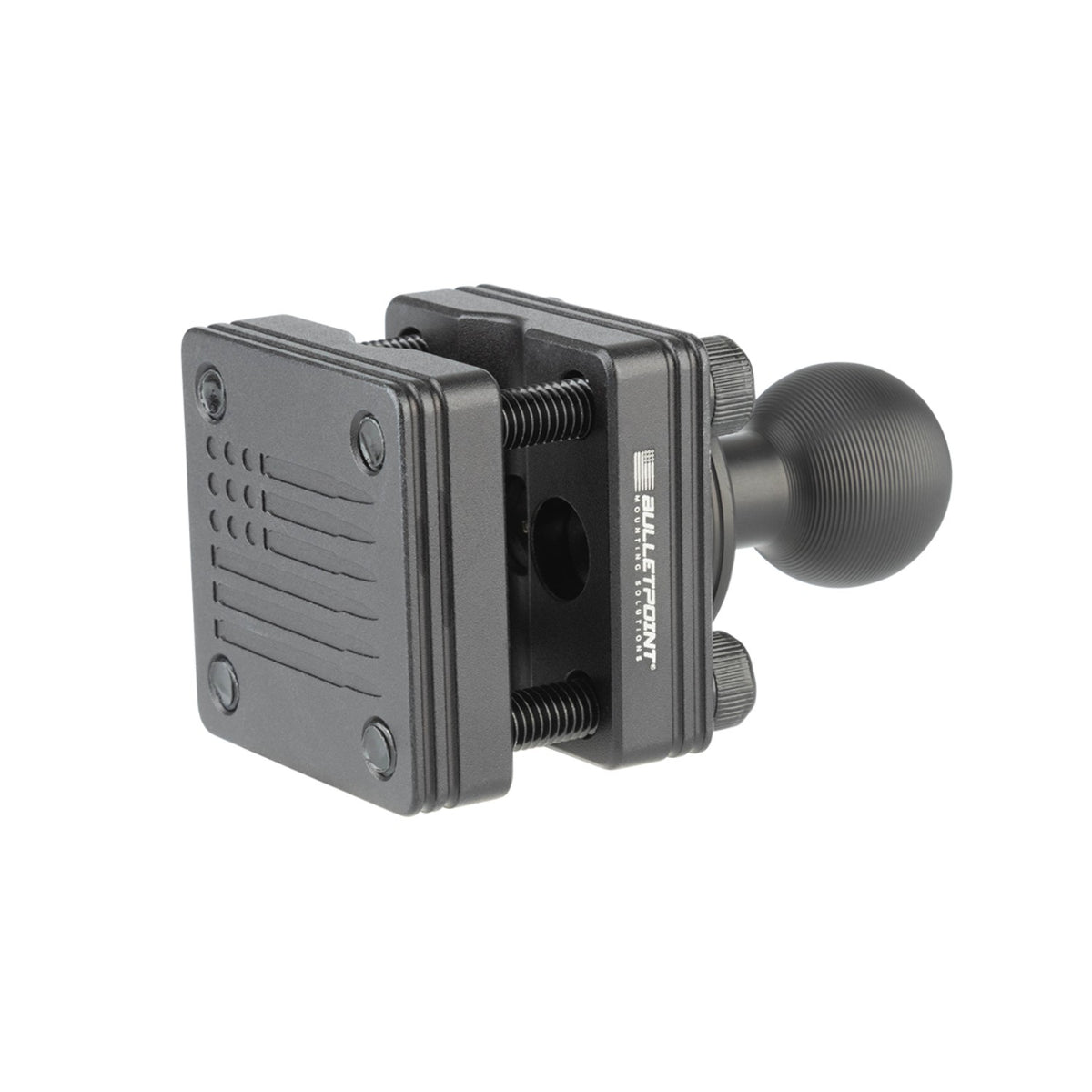 Headrest Bar Device Mount with Integrated 20mm Ball fits bars 3/8&quot; to 5/8&quot;