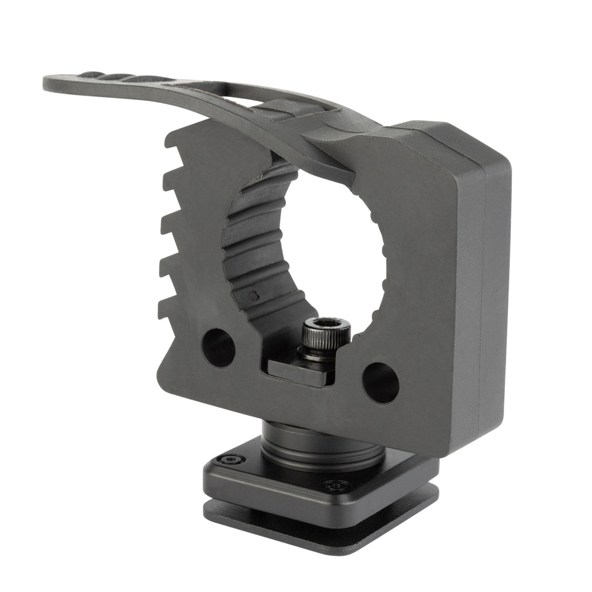 Quick Release Adjustable Clamp Mounts 1-1/4" to 1-5/8" Compatible with MOLLE Panels
