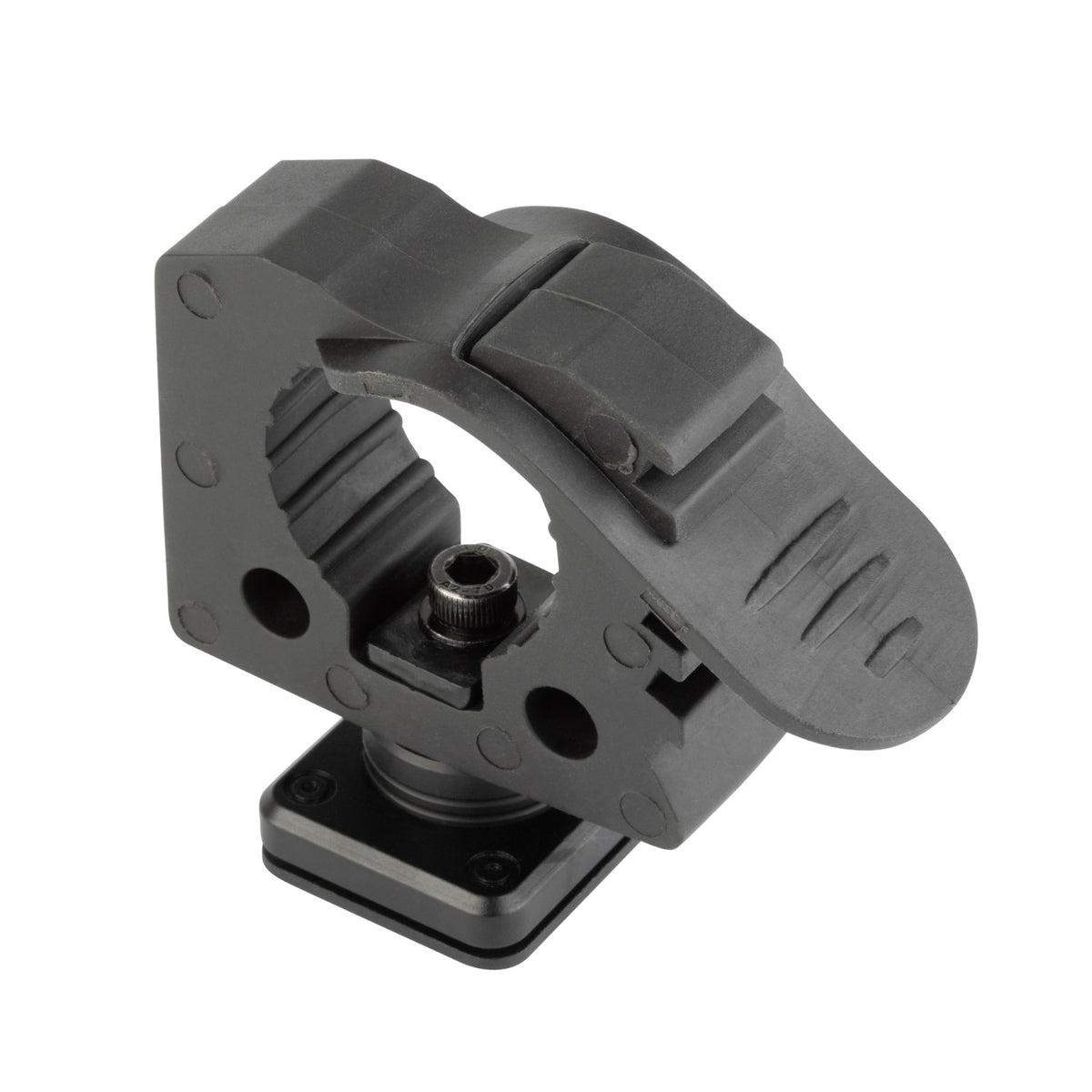 Quick Release Adjustable Clamp Mounts 1-1/4" to 1-5/8" Compatible with MOLLE Panels