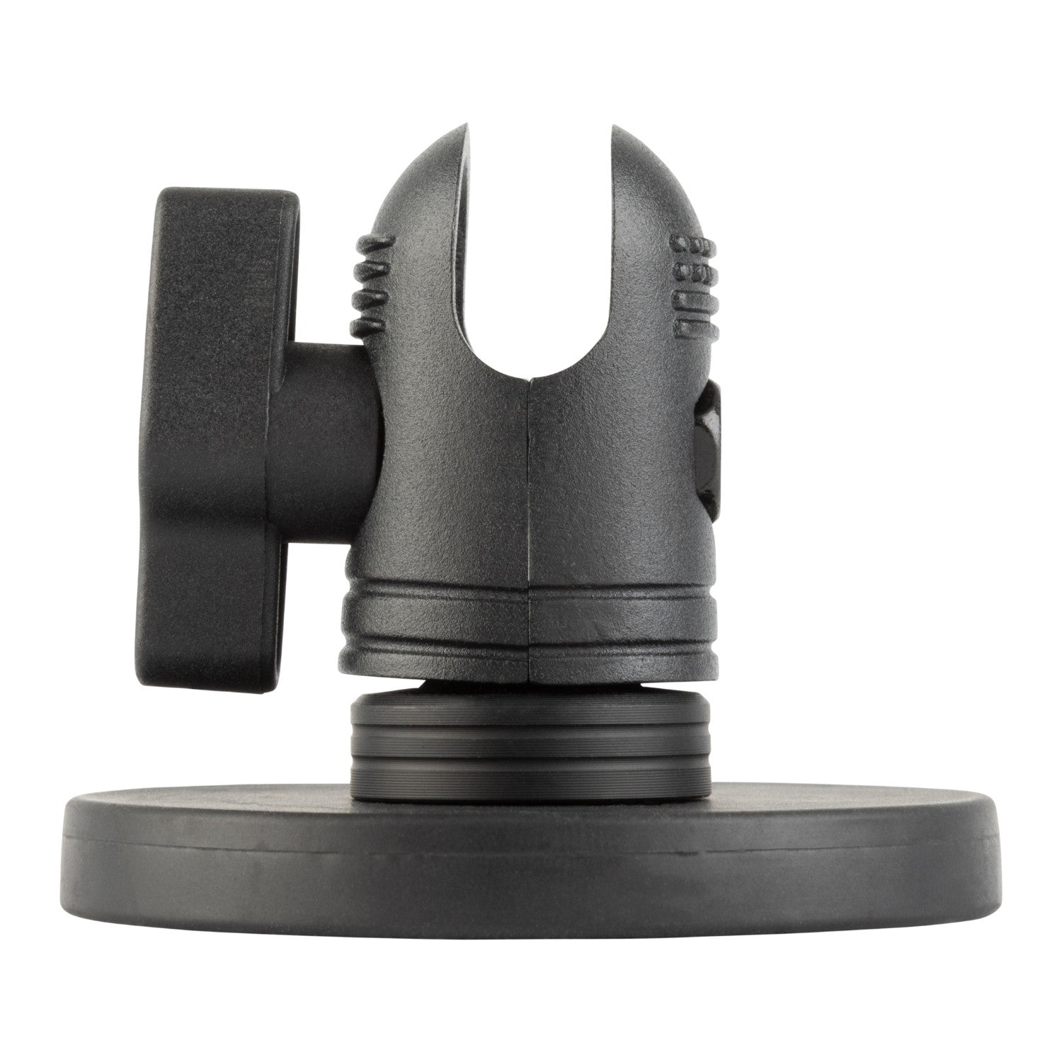 2.6-inch Diameter Round Universal Magnetic Base with 20mm Connector End Nubby Edition