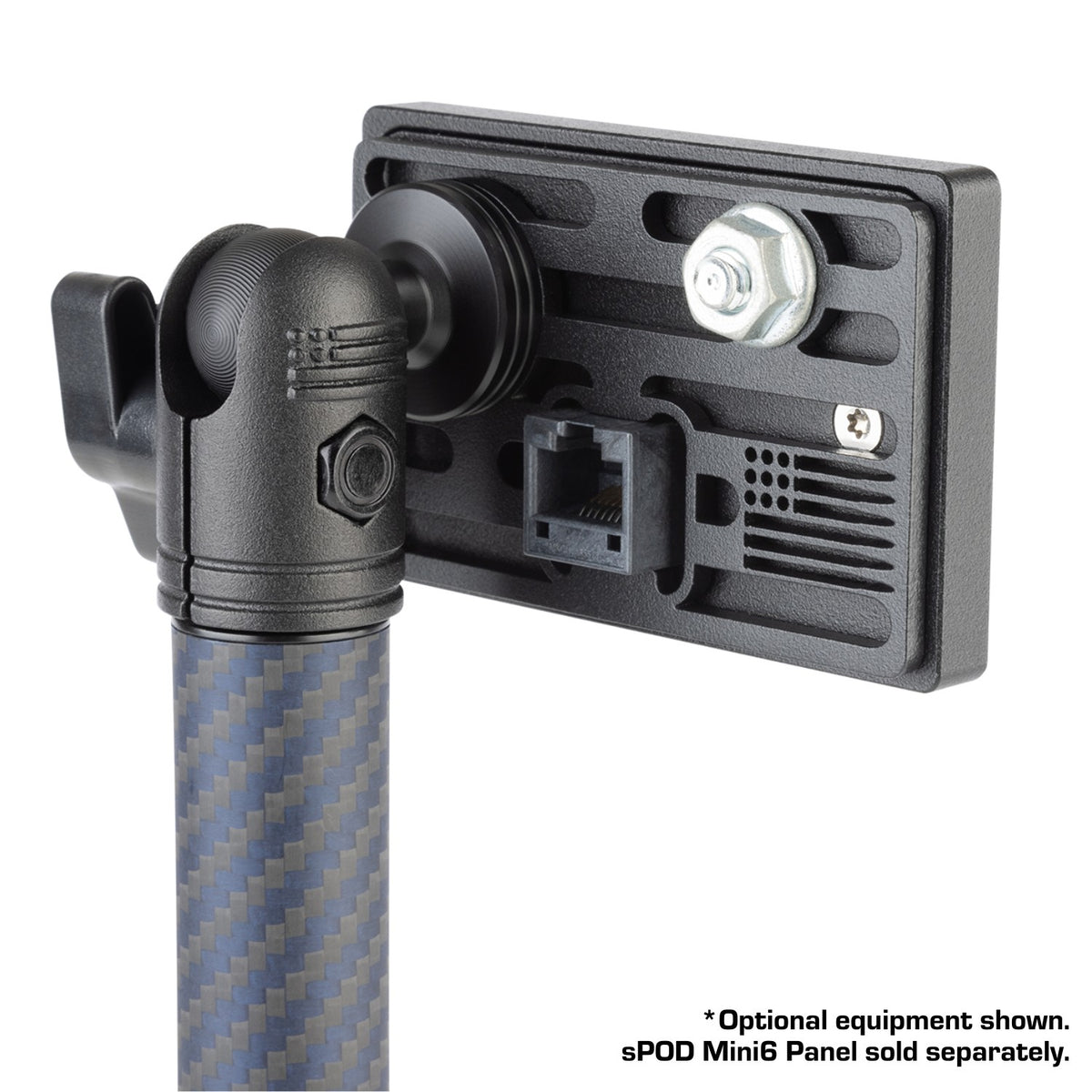 sPOD Mini6 Switch Panel Mount with 20mm Ball