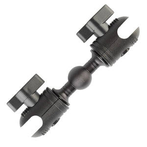 3-Way Connector - Single 20mm Ball Mount + Dual 20mm Connector Ends