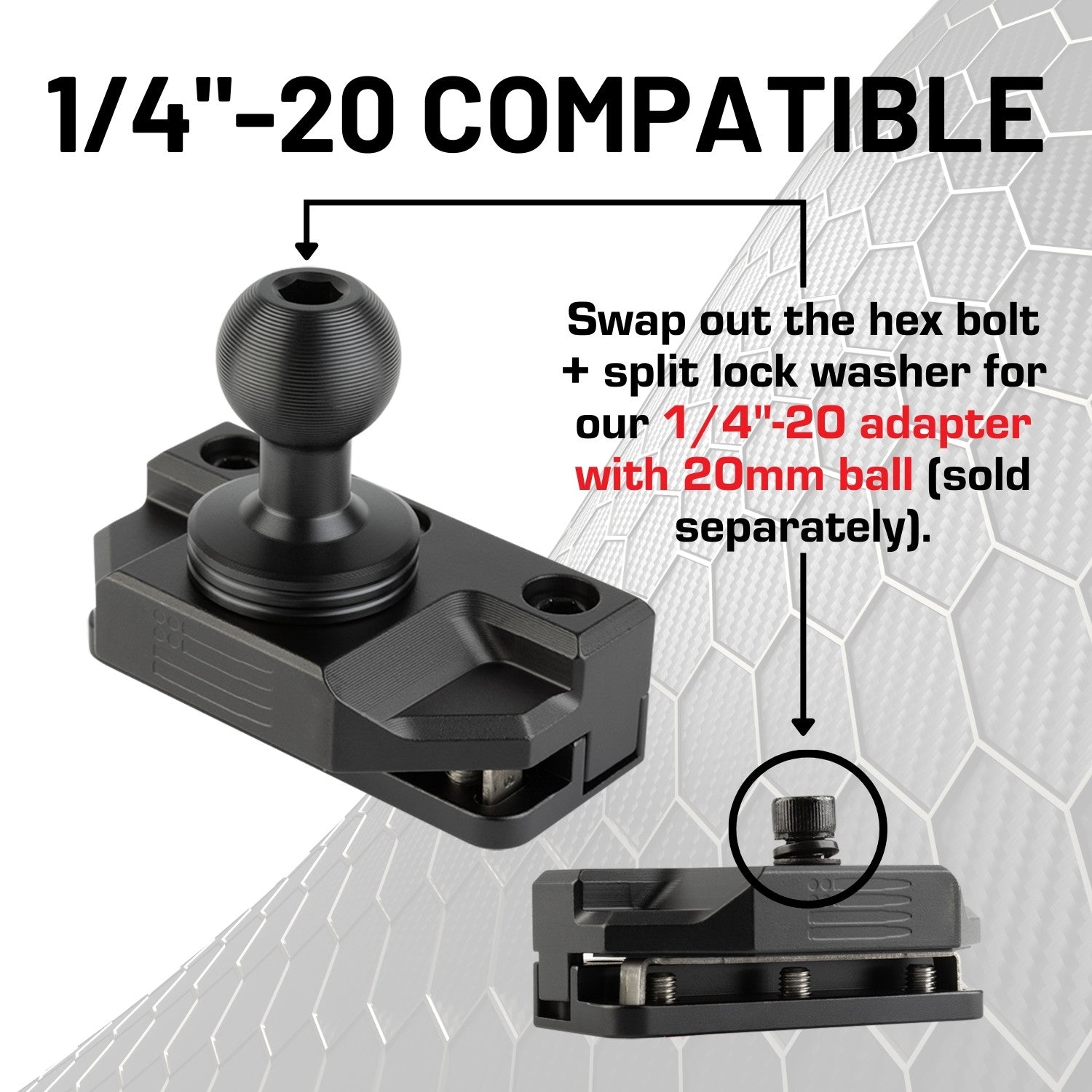 CNC Aluminum Universal Off-Road Hood-Mounted Light Brackets (Set of 2)