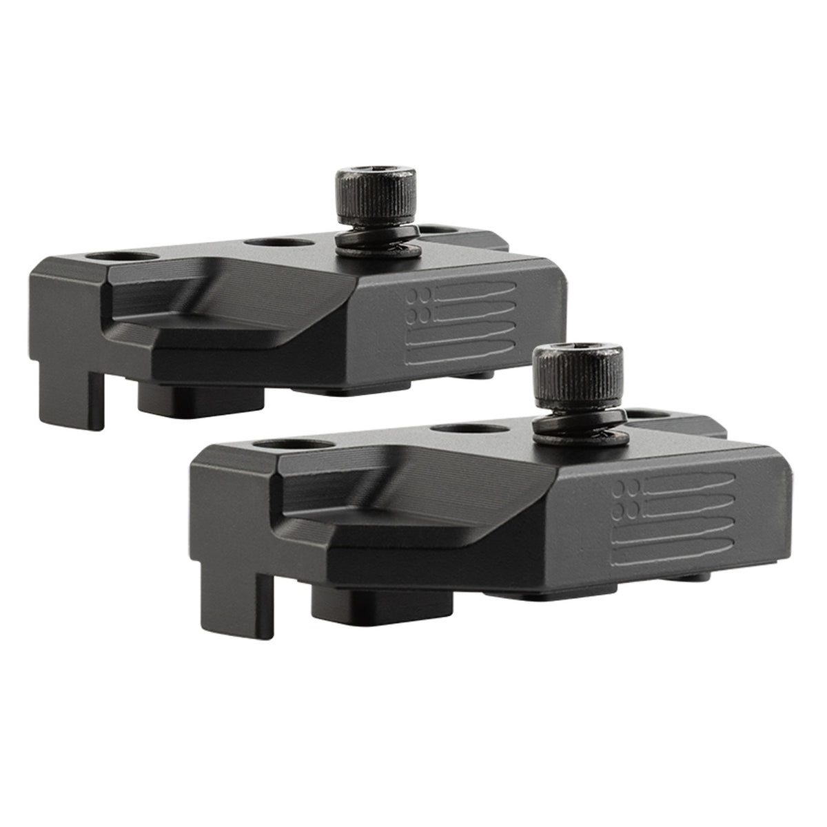 CNC Aluminum Universal Off-Road Hood-Mounted Light Brackets (Set of 2)