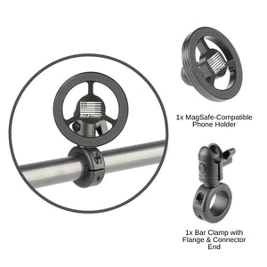 Bar Clamp with 20mm Connector End compatible with Vector Bar