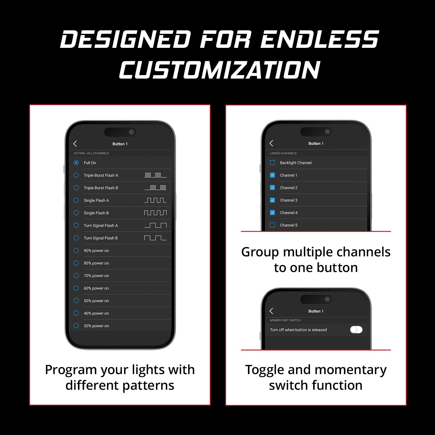 Diode Dynamics D-Switch 8-Channel Switch Panel
