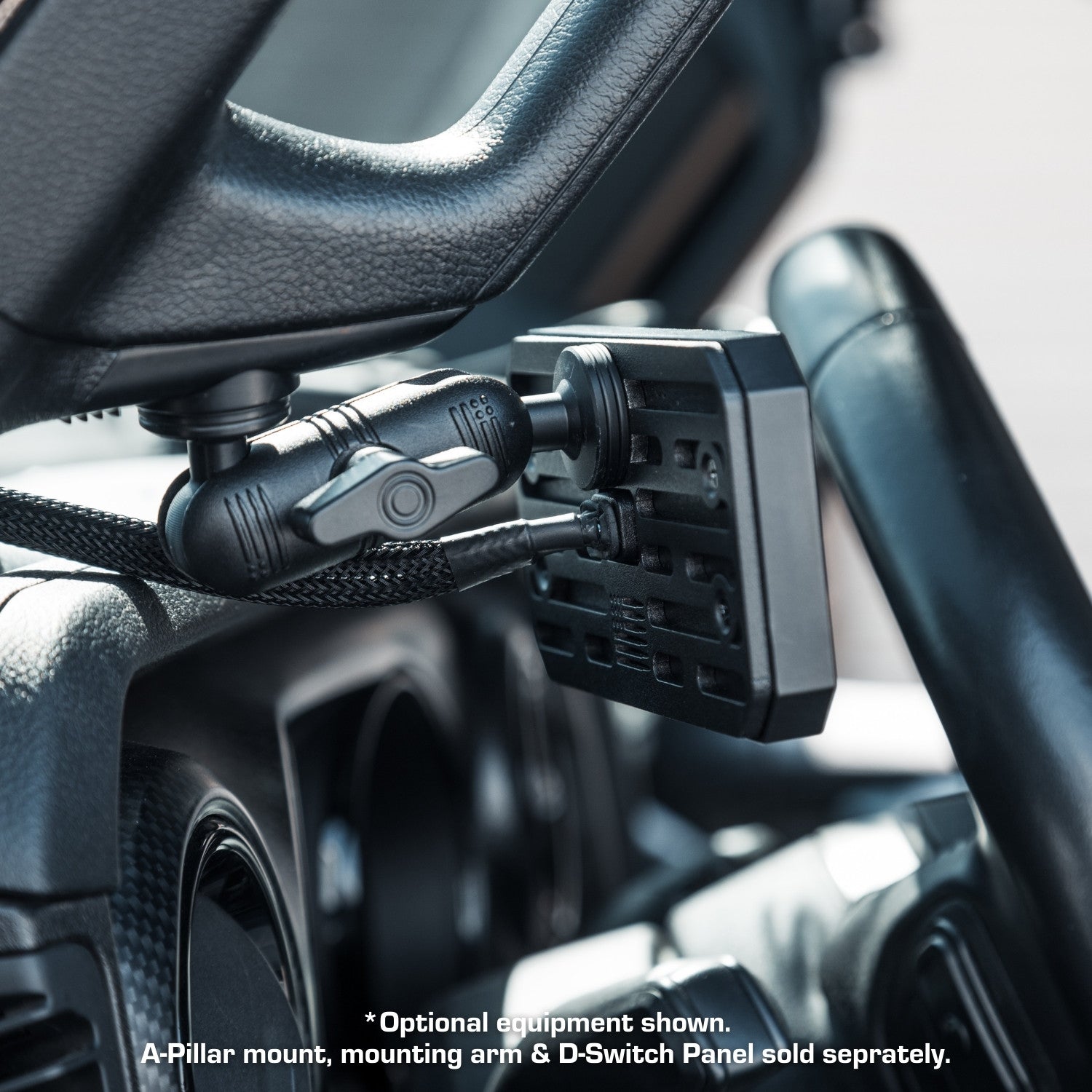 Diode Dynamics D-Switch 8-Channel Switch Panel Mount with 20mm Ball