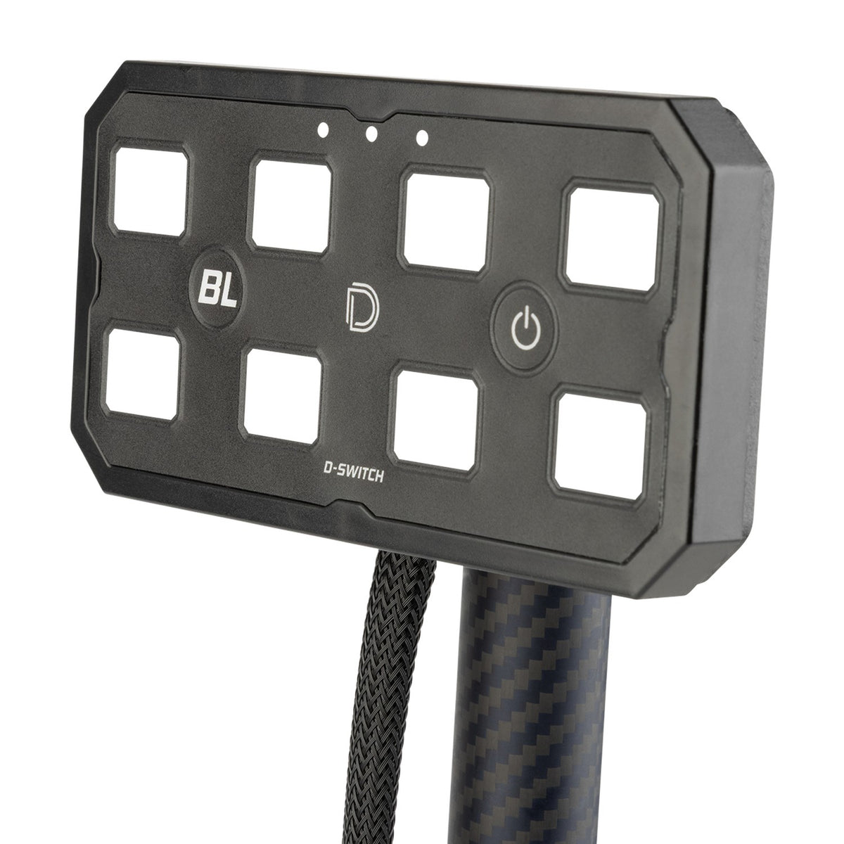 Diode Dynamics D-Switch 8-Channel Switch Panel Mount with 20mm Ball