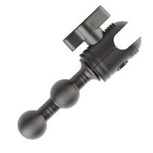 3-Way Connector - Dual 20mm Ball Mounts + Single 20mm Connector End
