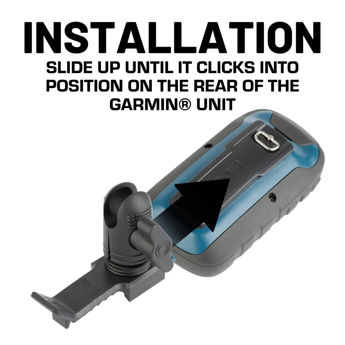 Spine Clip Adapter with 20mm Connector End Compatible with Garmin Handheld Devices