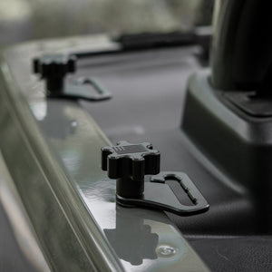 Quick Removal CNC Aluminum Hardtop Bolts with Tie-Down Anchors for 2007-current Jeep Wrangler JL & Wrangler JK