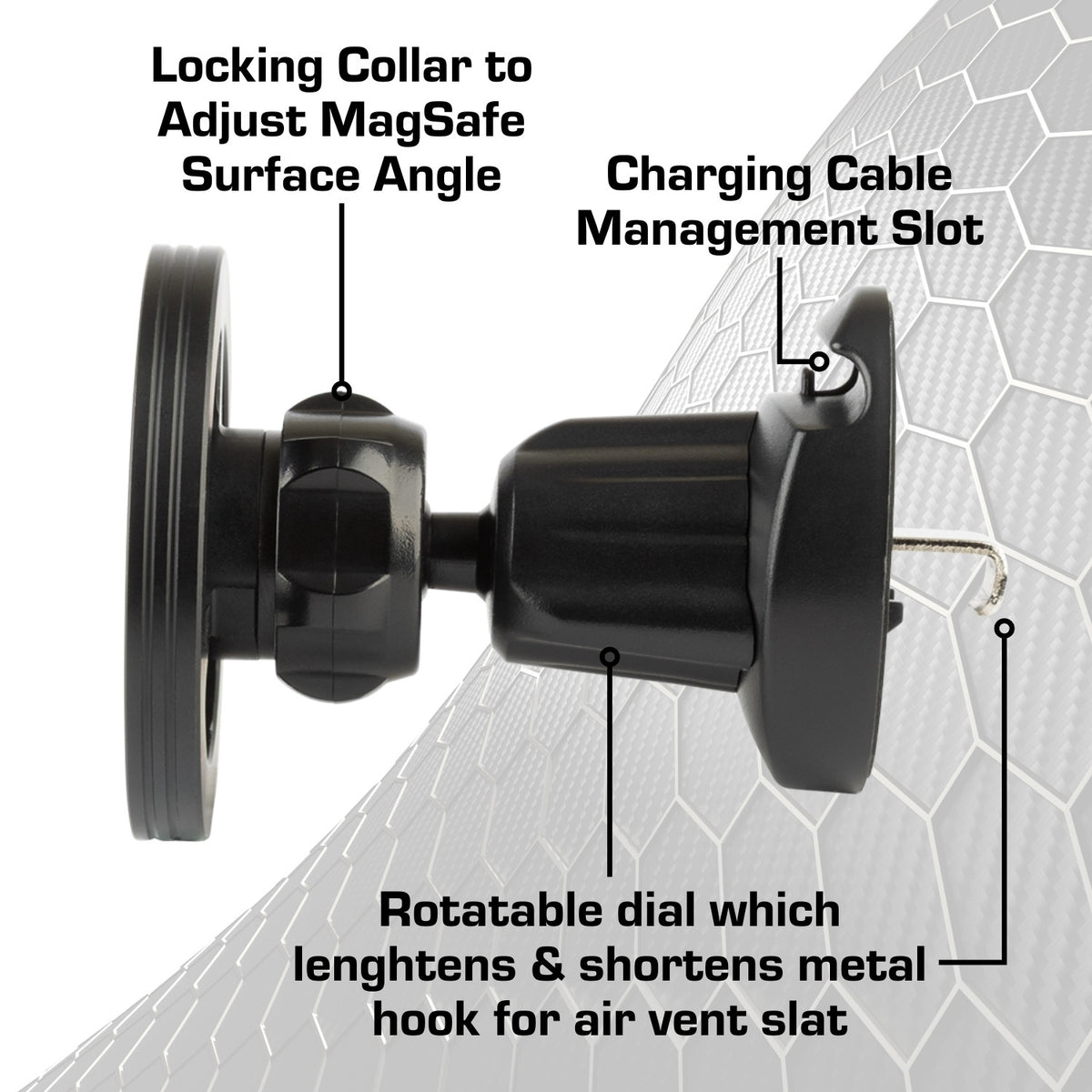 MagSafe-Compatible AC Vent Phone Mount