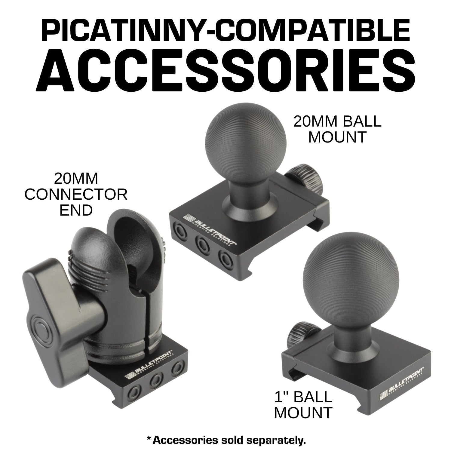 Picatinny-Style Rail Dash Mount Phone Holder for 2018-2023 Jeep Wrangler & 2020-2023 Jeep Gladiator
