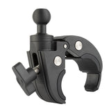 Quick-Adjust Bar Clamp Mount with 20mm Ball - Fits 0.5"-2" Bars