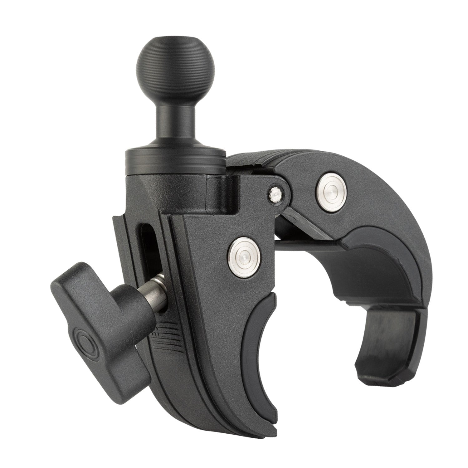 Quick-Adjust Bar Clamp Mount with 20mm Ball - Fits 0.5