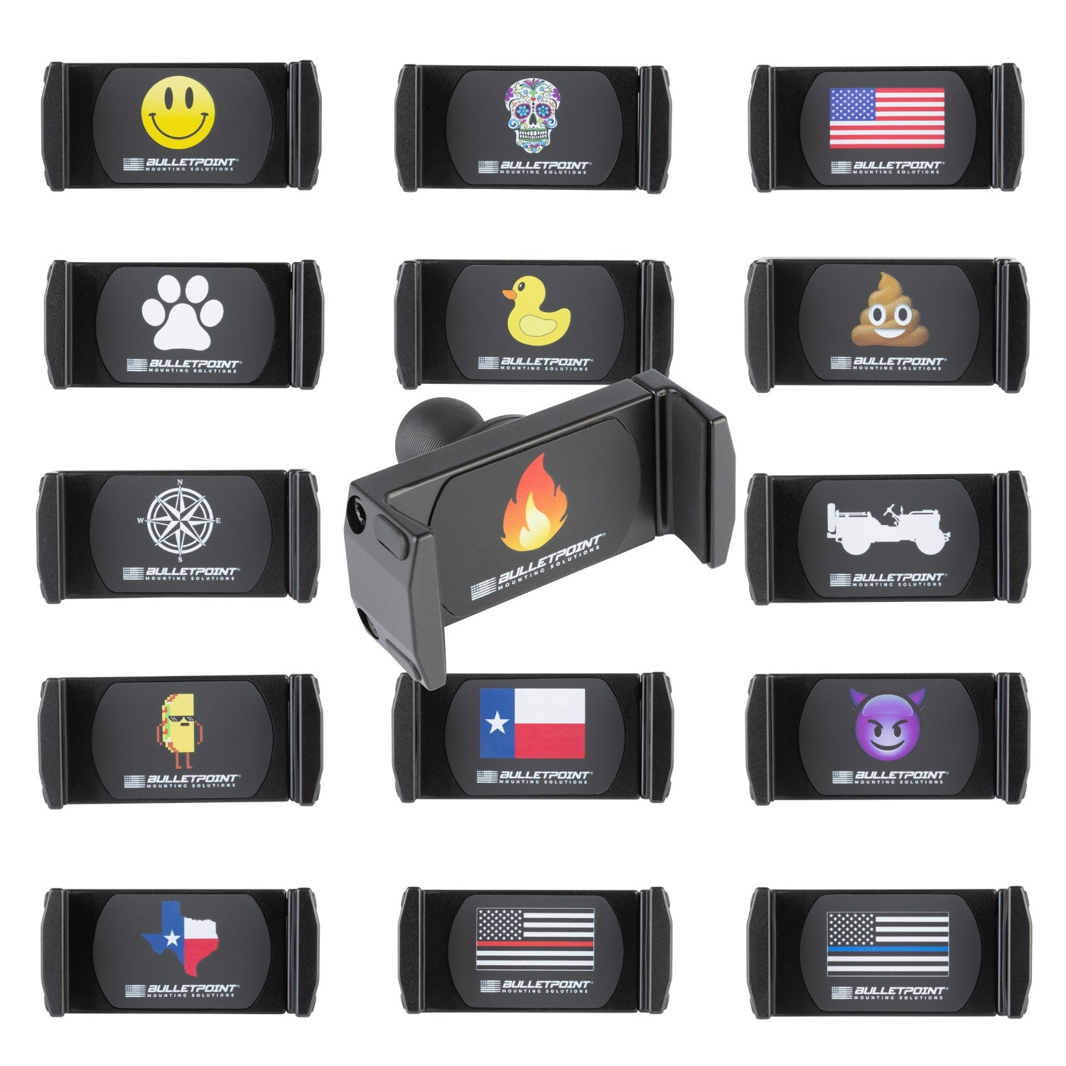 Universal Phone Holders - Bulletpoint Mounting Solutions