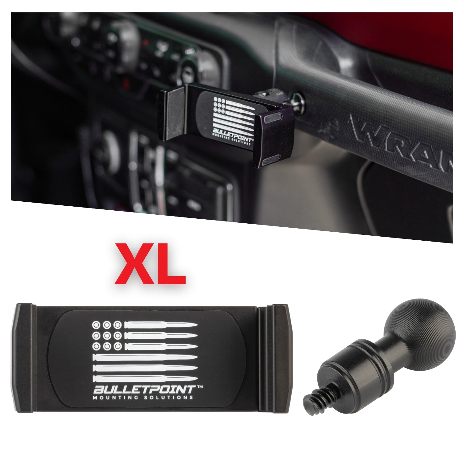 20182023 Jeep Wrangler JL + 2020+ Gladiator Grab Bar Mounting Point