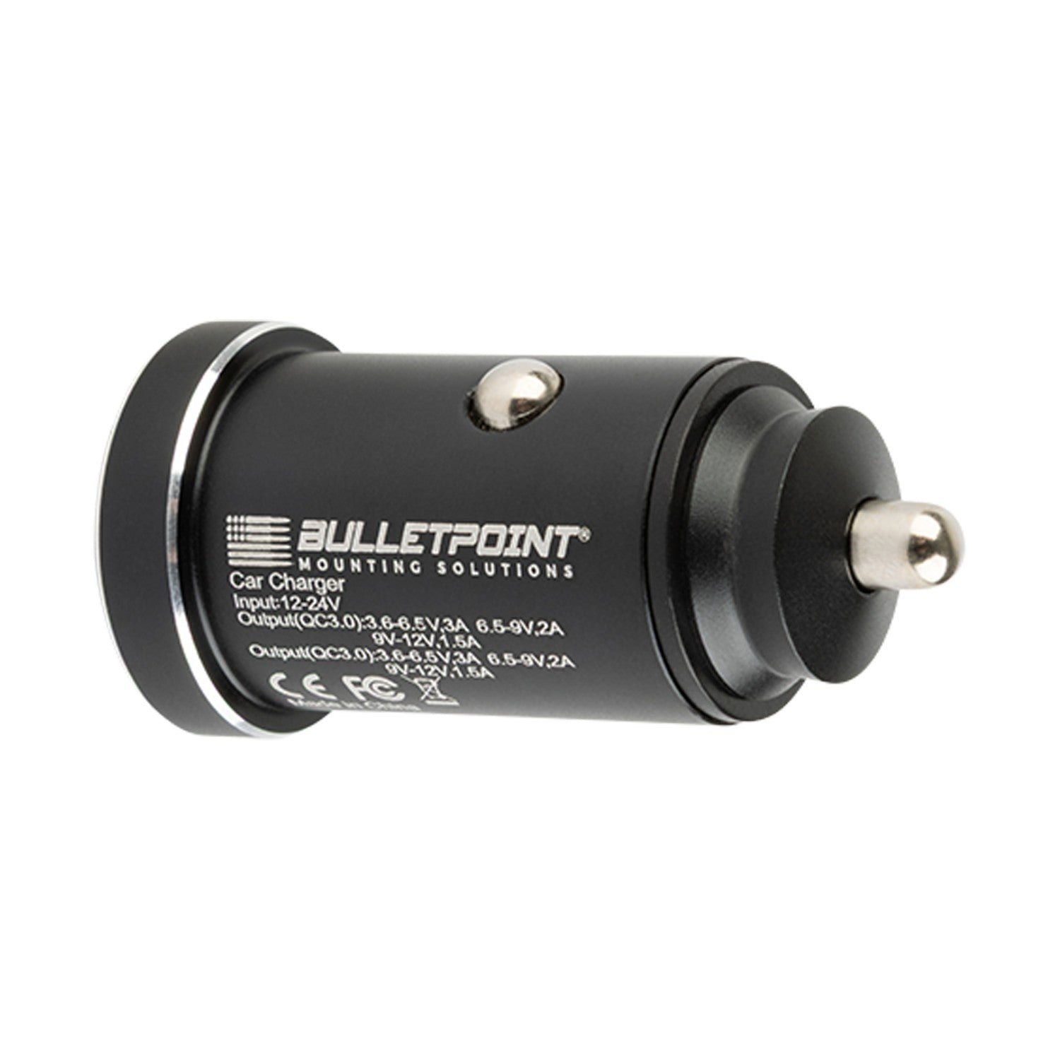 12V Cigarette Lighter Power Adaptor with Dual USB-A Ports