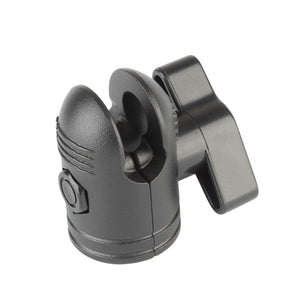 Aluminum 15mm Connector End for Mounting Arm - attaches to arm end to accommodate 15mm ball
