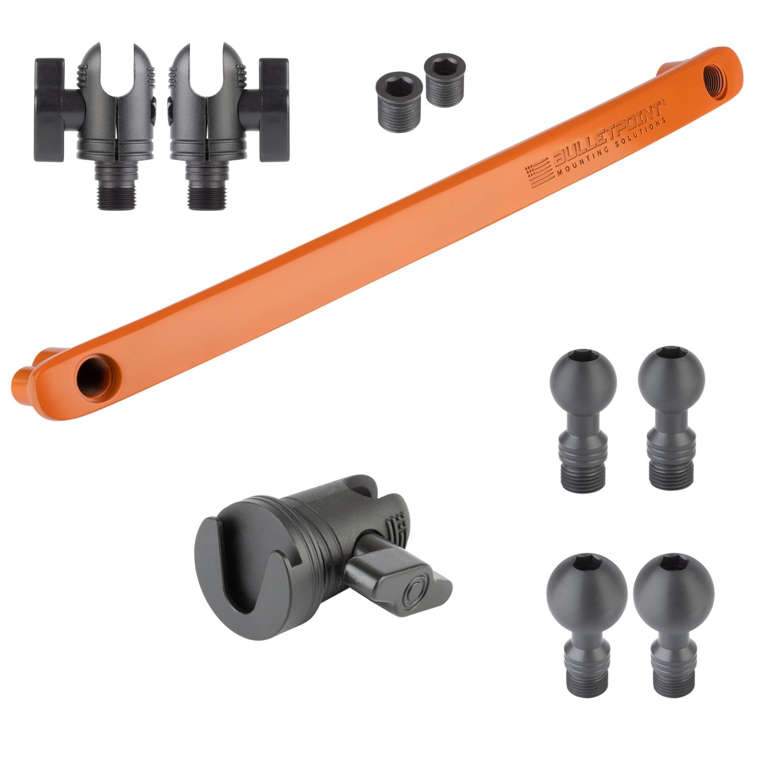 Grab Bar Insert Replacement with 2 Mounting Points 2011-2018 Jeep Wrangler JK - Orange