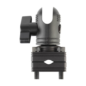 Headrest Bar Device Mount with 20mm Connector End Stubby Edition fits bars 3/8" to 5/8"