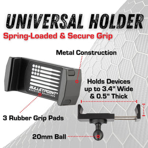 Bar Clamp with 20mm Connector End compatible with Vector Bar