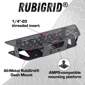 RubiGrid® GMC Sierra + Chevrolet Silverado Dash Mount