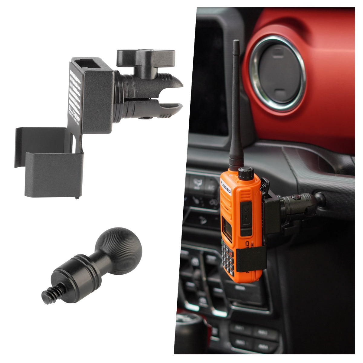 2018-2023 Jeep Wrangler JL + 2020-2023 Jeep Gladiator Grab Bar Mounting Point