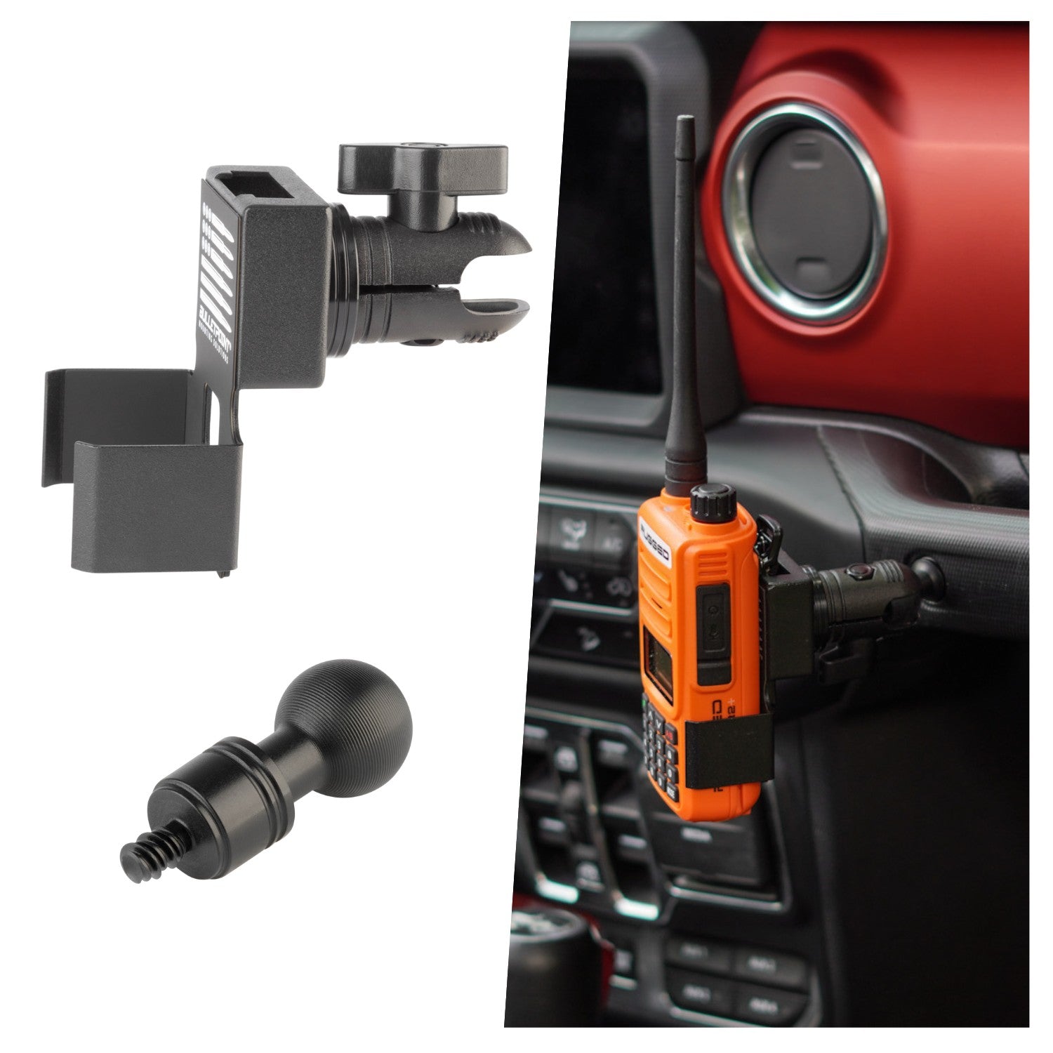 2018-2023 Jeep Wrangler JL + 2020-2023 Jeep Gladiator Grab Bar Mounting Point